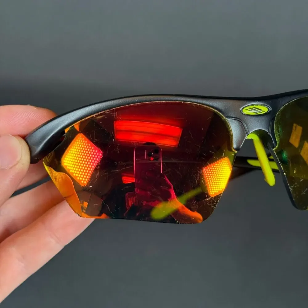 Rudy Project Stratofly SP23-06 Sport Sunglasses Black Yellow Only Frame